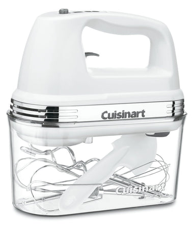 Cuisinart Power Advantage Plus 9-Speed Hand Mixer with 220W motor for quick batter mixing.