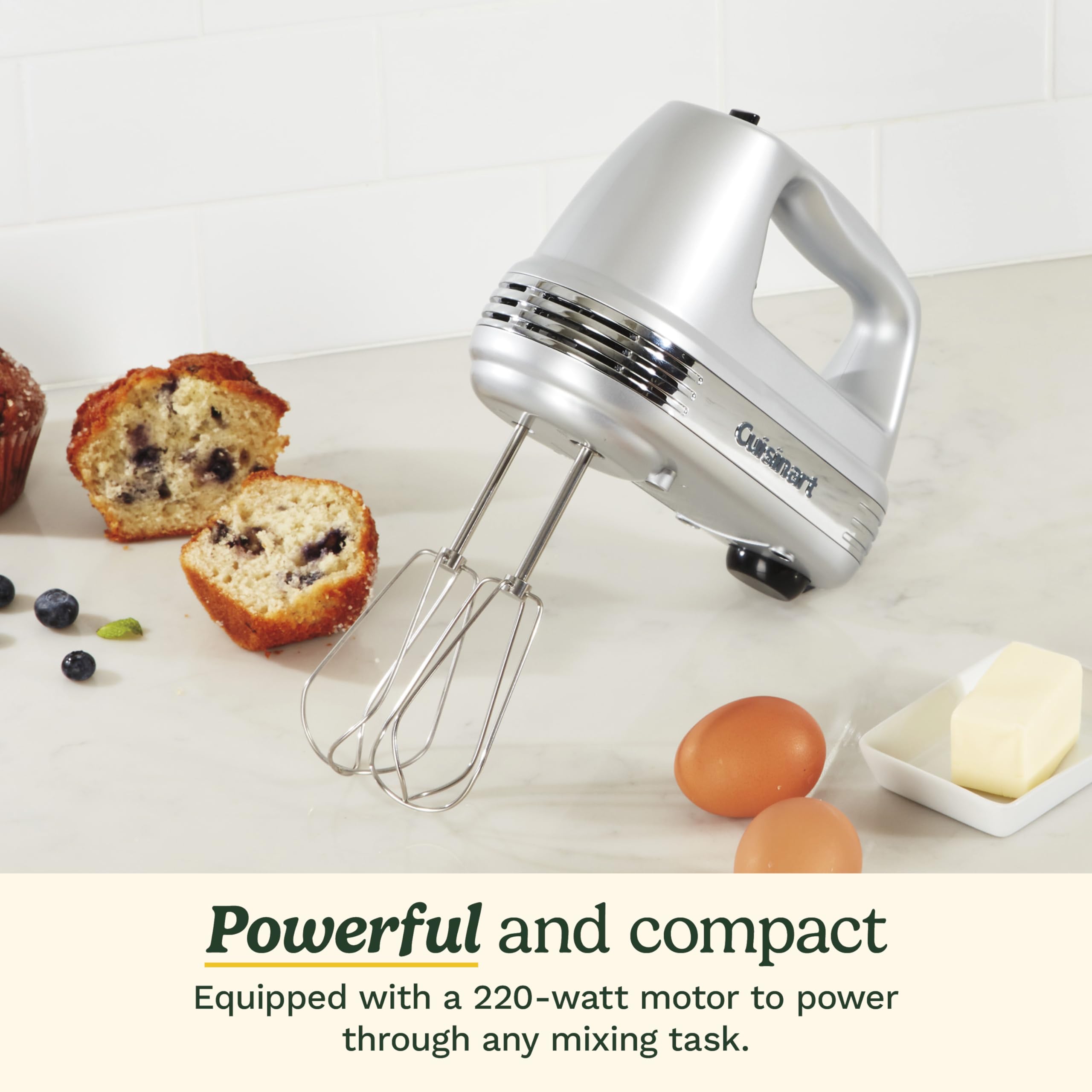 Close-up of the beater eject lever on the Cuisinart Power Advantage Plus.