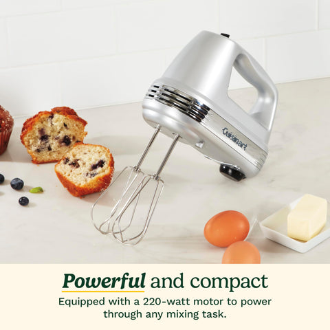 Close-up of the beater eject lever on the Cuisinart Power Advantage Plus.