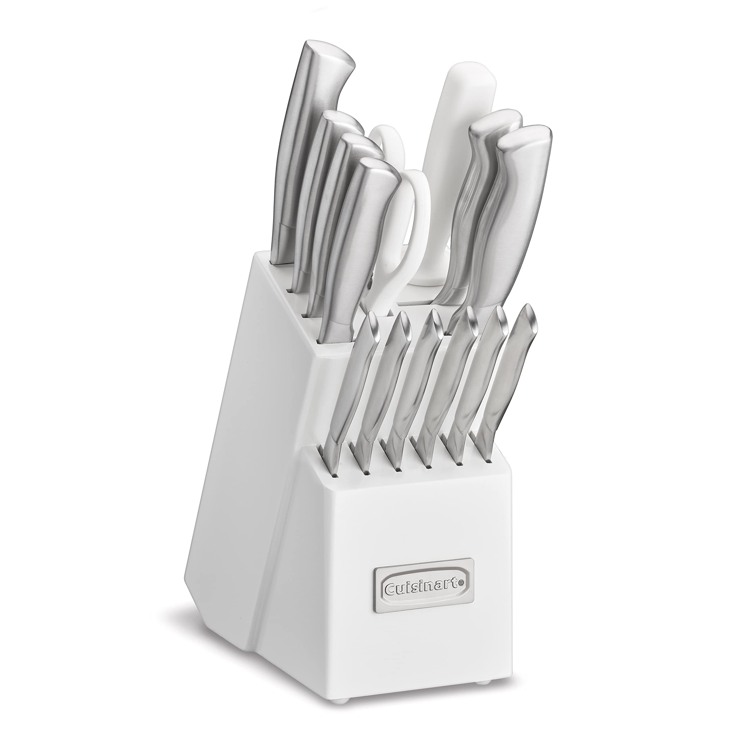 Cuisinart 8-inch chef knife ready for precise chopping and balance.