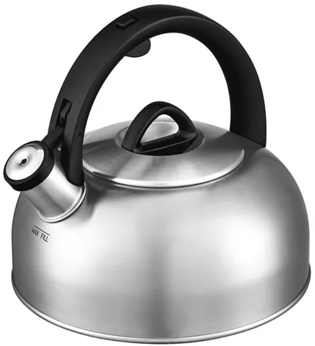 Cuisinart professional brushed stainless 2qt tea kettle pour for precise water signaling and easy pouring