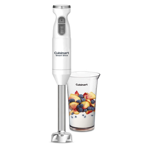 Cuisinart Smart Stick 24-ounce mixing cup for quick, drip-free pouring.
