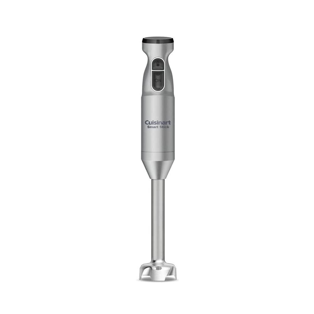 Cuisinart Smart Stick blender with 8-inch shaft for deep blending in pots and bowls.
