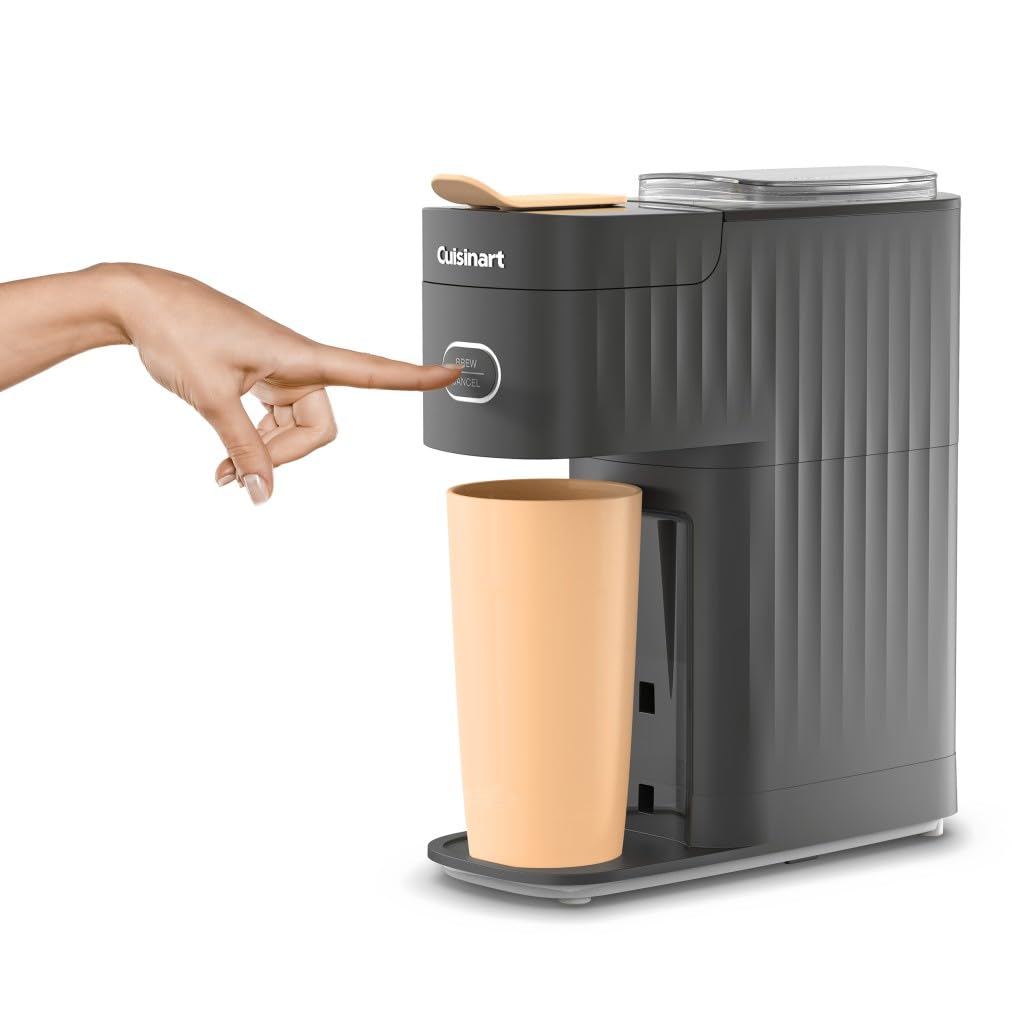 Cuisinart Soho brew sizes range from 6 to 12 ounces with intensity guide.