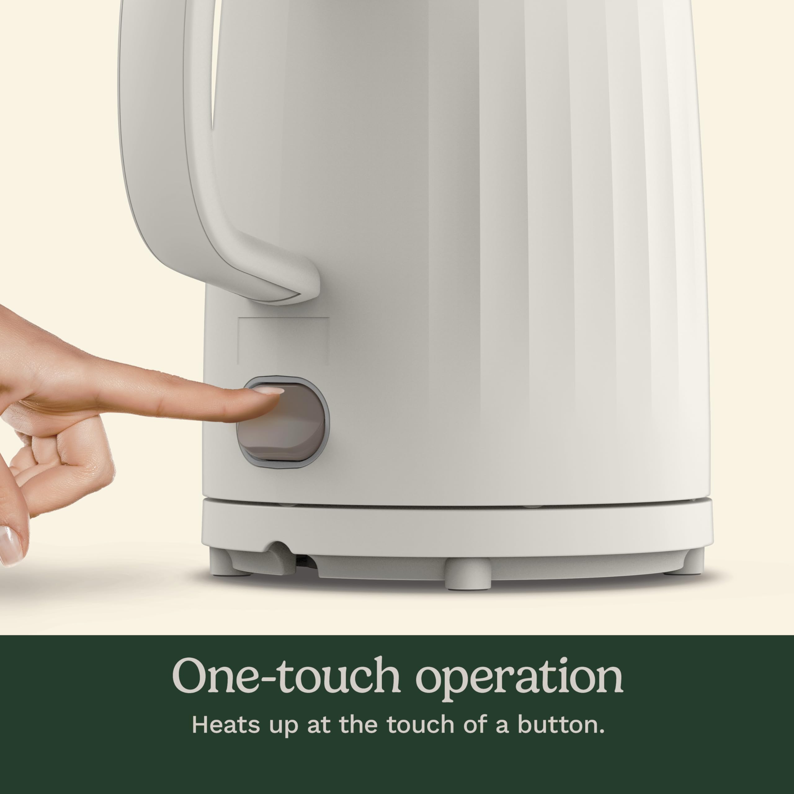 Cuisinart Soho kettle auto-shutoff and boil-dry protection for safety.