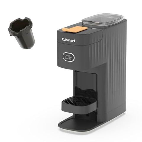Cuisinart Soho one-touch operation simplifies single-serve brewing.