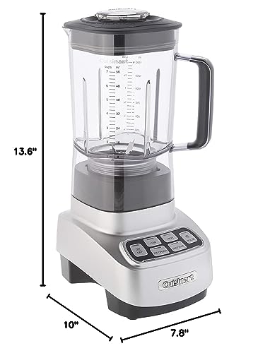 Cuisinart SPB-650P1 tight-seal lid and 2-oz cap for mess-free blending