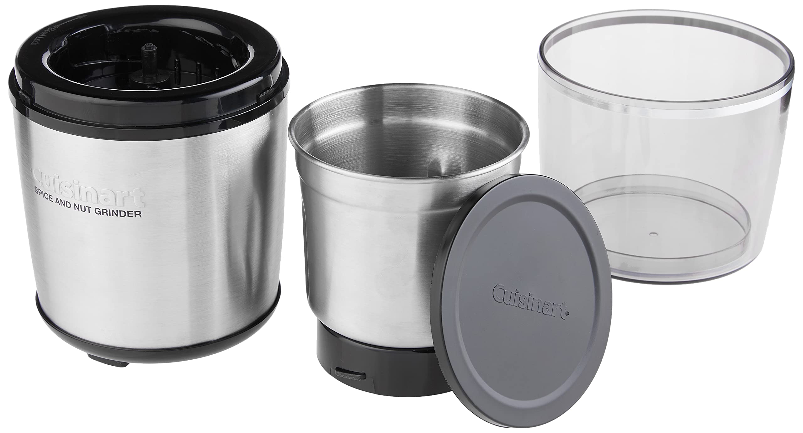 Cuisinart SG-10 200W motor delivers quick, consistent spice and nut grinding.