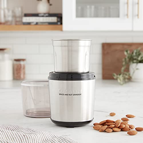 Cuisinart lid and bowl are dishwasher-safe for easy cleanup.
