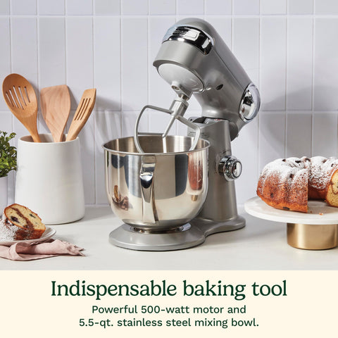 Cuisinart SM-50BC tilt-back head design for easy access to the bowl.