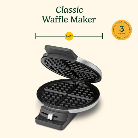 Cuisinart Waffle Maker cord wrap storage keeps your space tidy