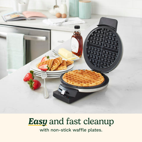 Cuisinart Waffle Maker ready indicator lights signal bake and ready