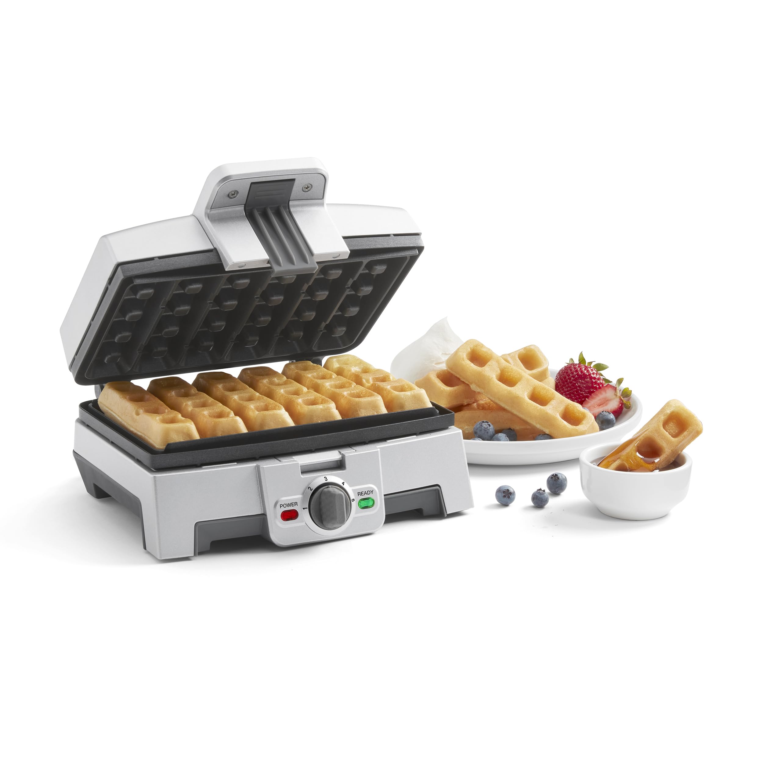 Cuisinart Waffle Stick Maker WAF-ST6 stainless-steel construction for durability