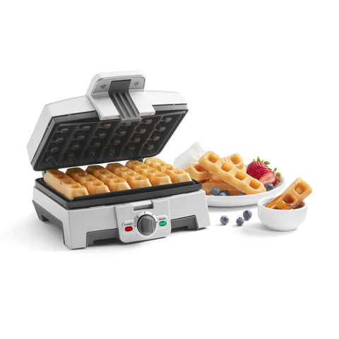 Cuisinart Waffle Stick Maker WAF-ST6 stainless-steel construction for durability