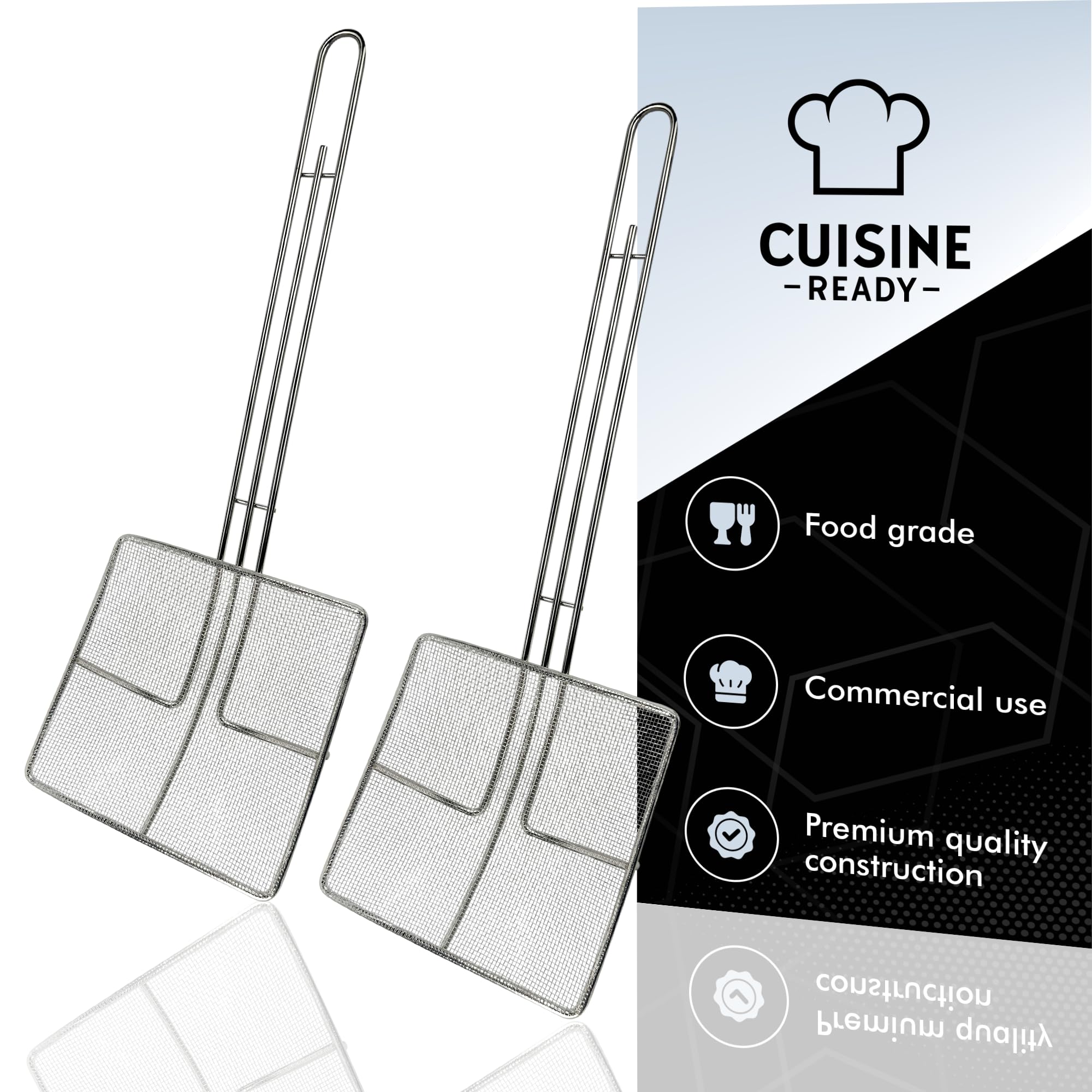 Cuisine Ready dishwasher-safe design makes post-use cleanup fast for restaurants.
