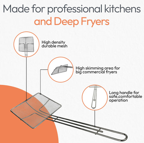 Cuisine Ready nickel-plated iron construction ensures durable performance in busy kitchens.
