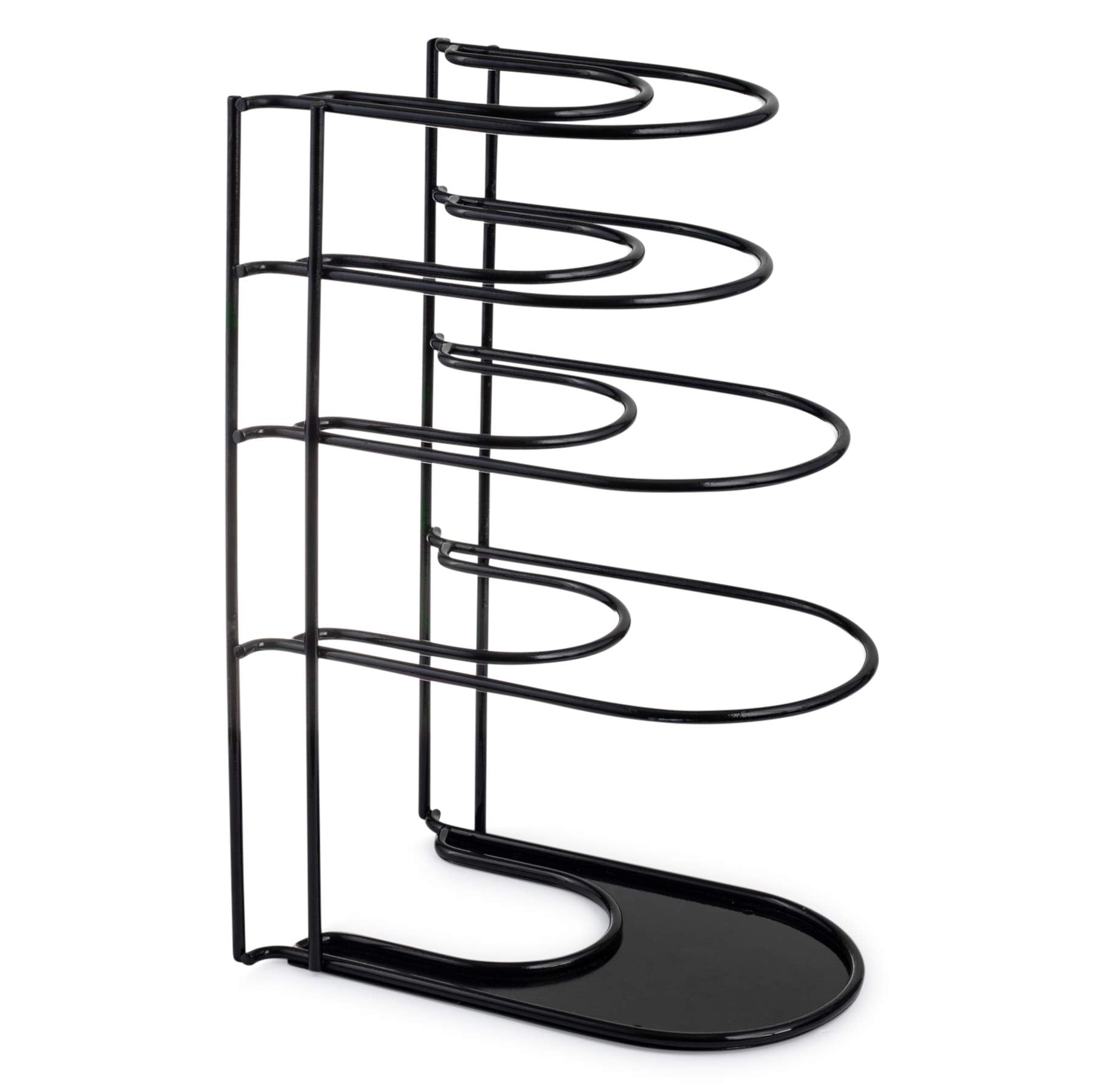 Cuisinel extra-large rack accommodates a Dutch oven on the bottom slot.
