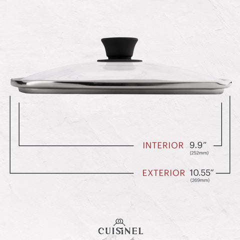Cuisinel handle cover protects hands during high-heat cooking