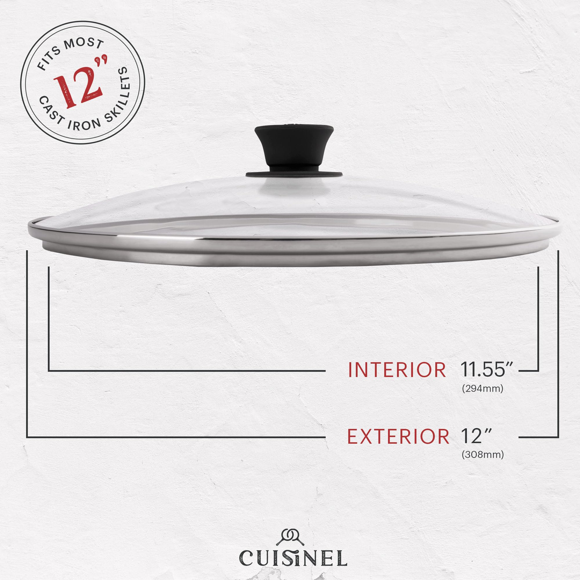 Cuisinel skillet grilling outdoors showcases versatile cooking.