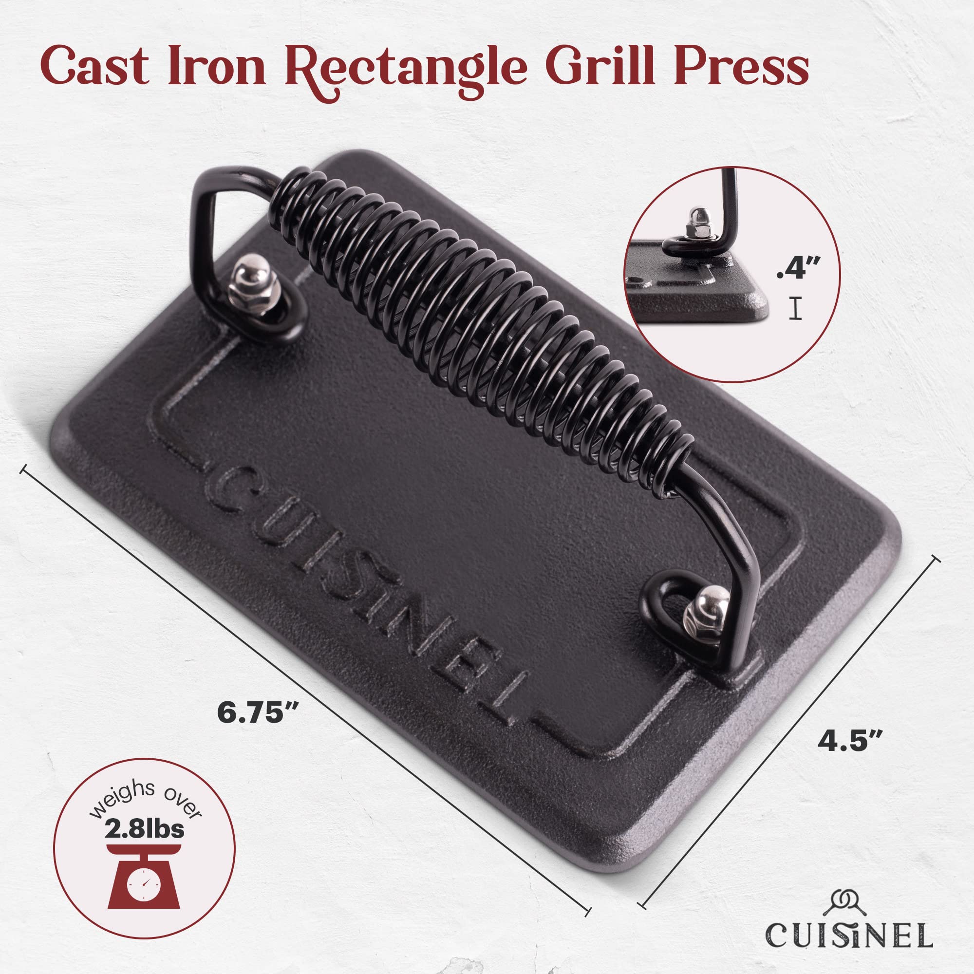 Cuisinel tempered glass lid preserves moisture during grilling