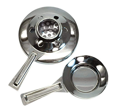 Cuisinox stainless steel fondue burner for gel or alcohol fuel, ideal for fondue nights