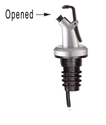 Versatile cruet set suitable for syrups or infused cocktails at gatherings.
