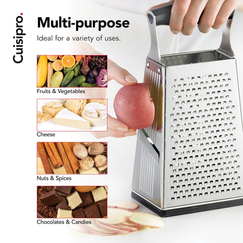 Cuisipro ginger shredder base detached for quick ginger prep