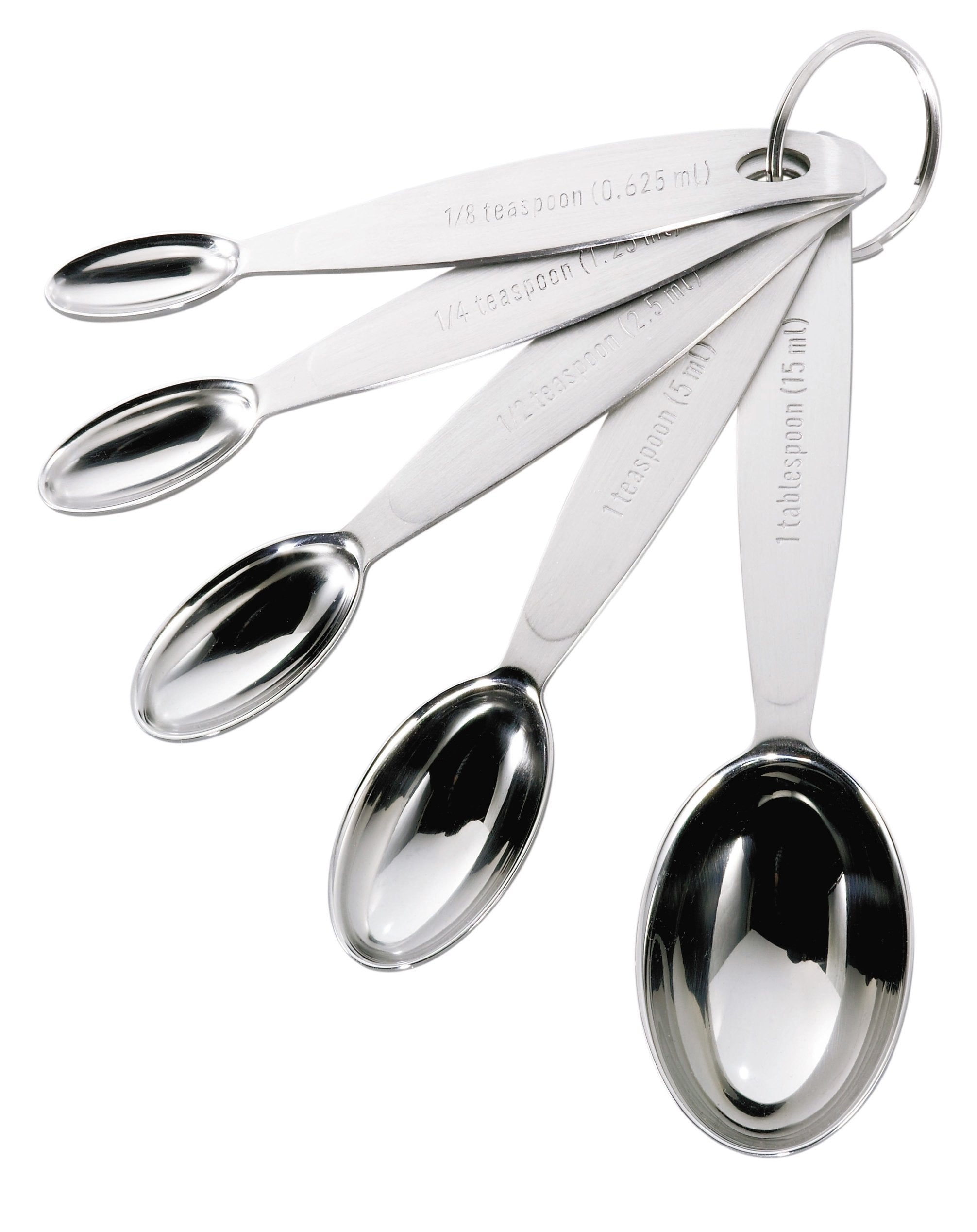 Cuisipro stainless steel measuring spoons, 1/8 tsp, for precise seasoning