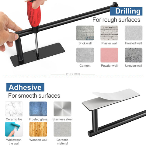 13-inch length provides ample space for standard towel rolls