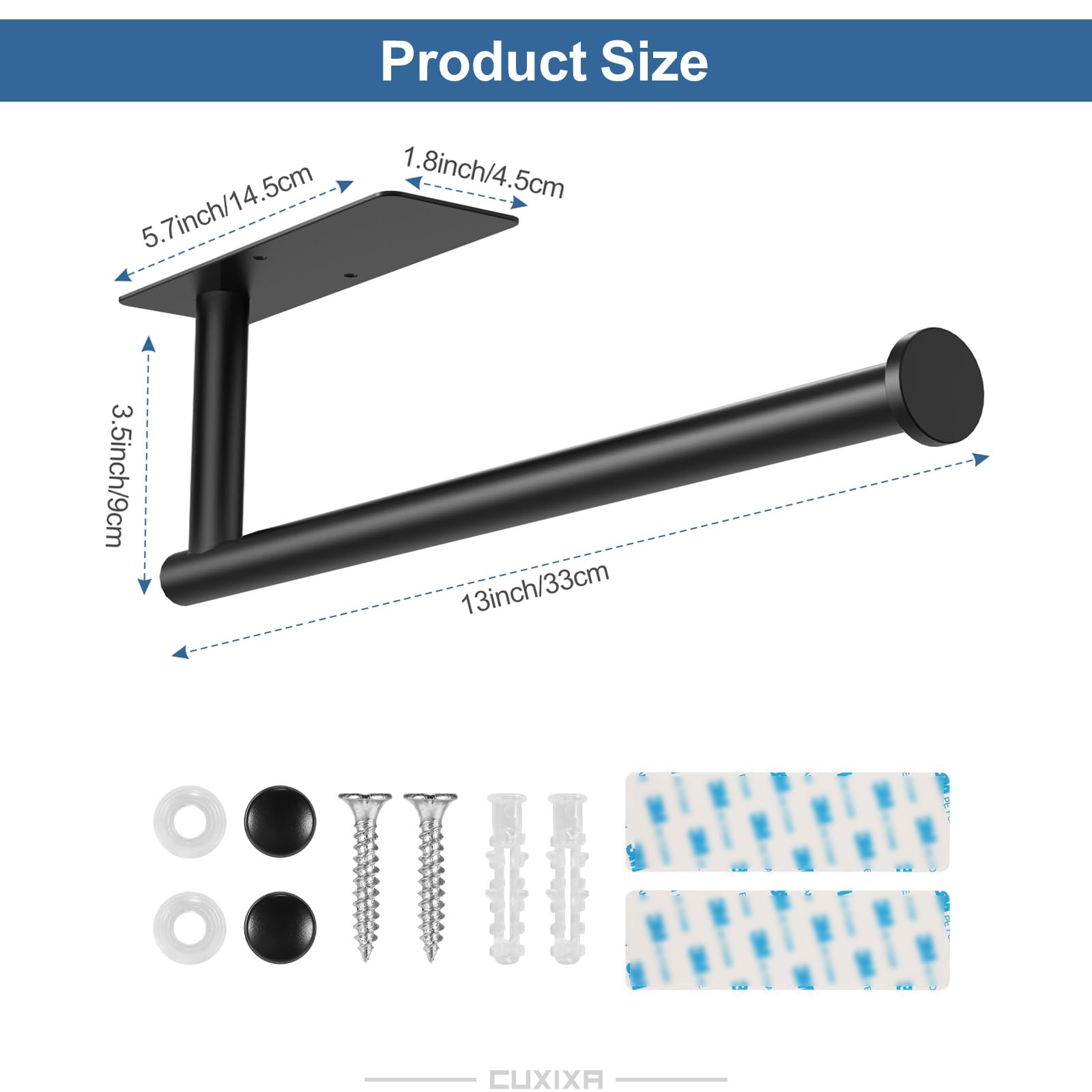 Compact wall-mount saves counter space in kitchens and bathrooms