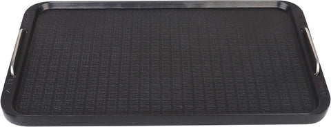 CukAid flat-top griddle on stovetop for even heat and crisp results