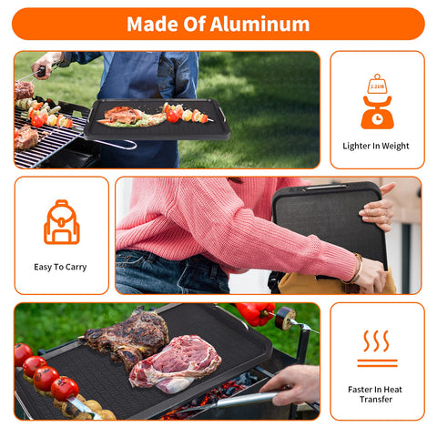 CukAid supports gas and electric stovetops for flexible kitchen use