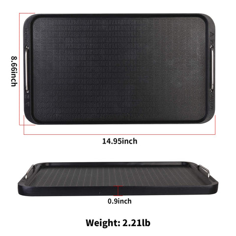 CukAid nonstick coating surface prevents sticking and eases flipping