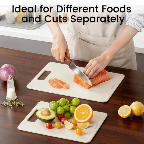 Culiex compact cutting board ideal for picnics and travel.