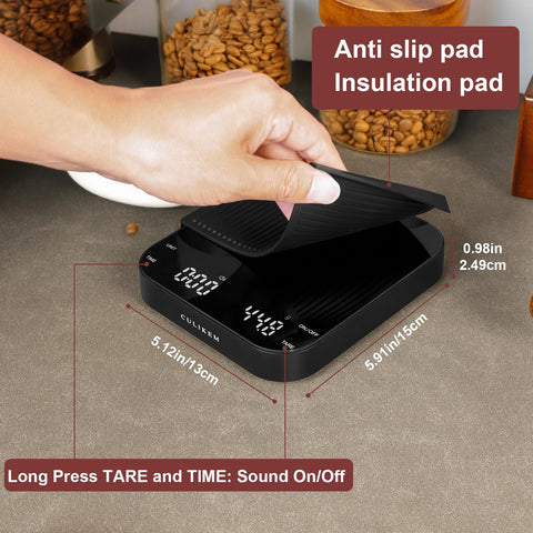 CULIKEM auto-shutdown helps save power after five minutes of inactivity.