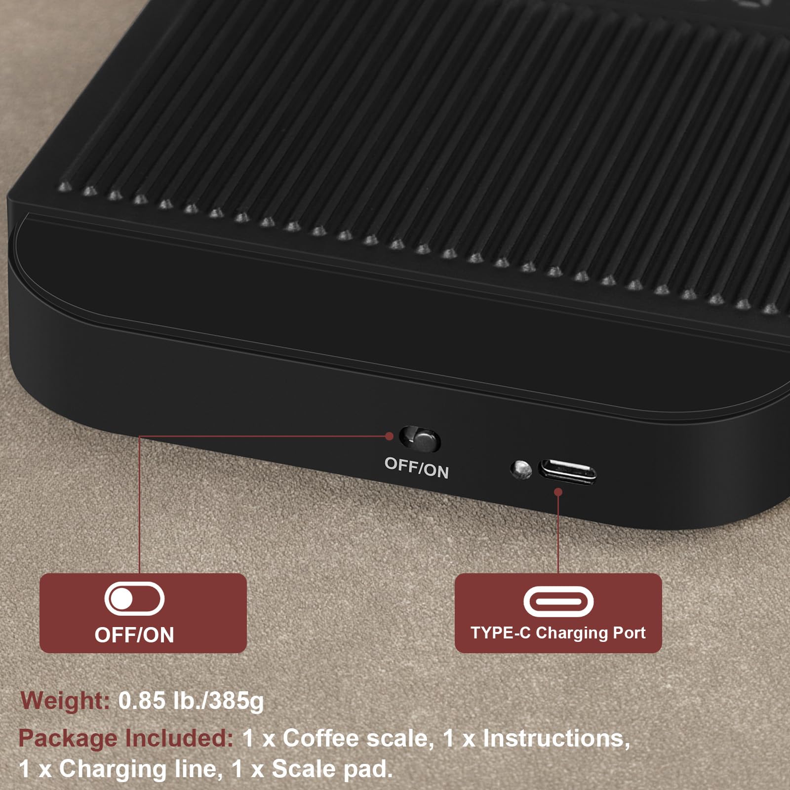CULIKEM six-unit scale supports g, oz, ml, lb, lb:oz, and fl'oz.