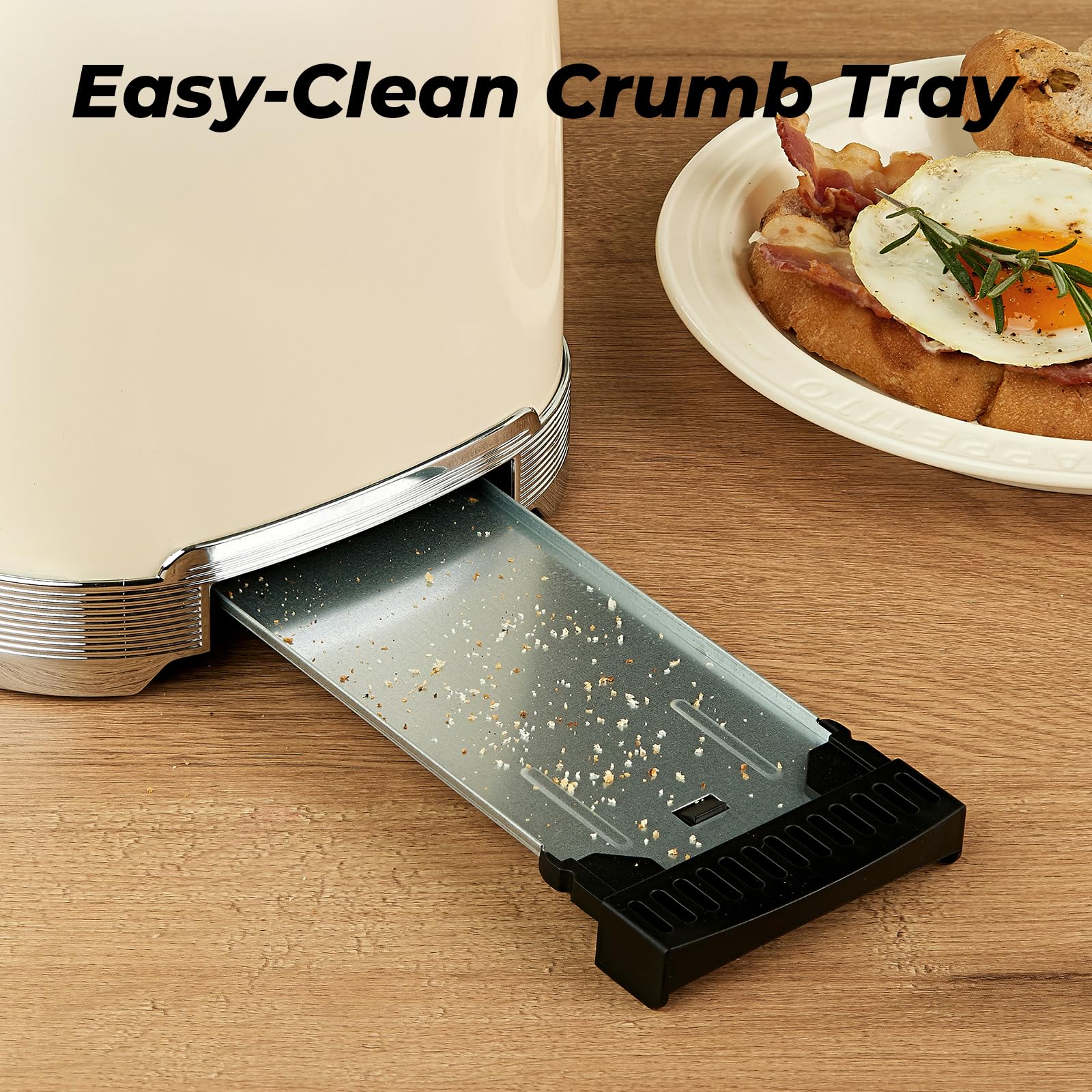 Culinaid toaster reheat function warms previously toasted slices