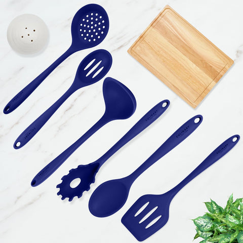 Culinary Couture silicone utensils with steel core design for lasting kitchen use
