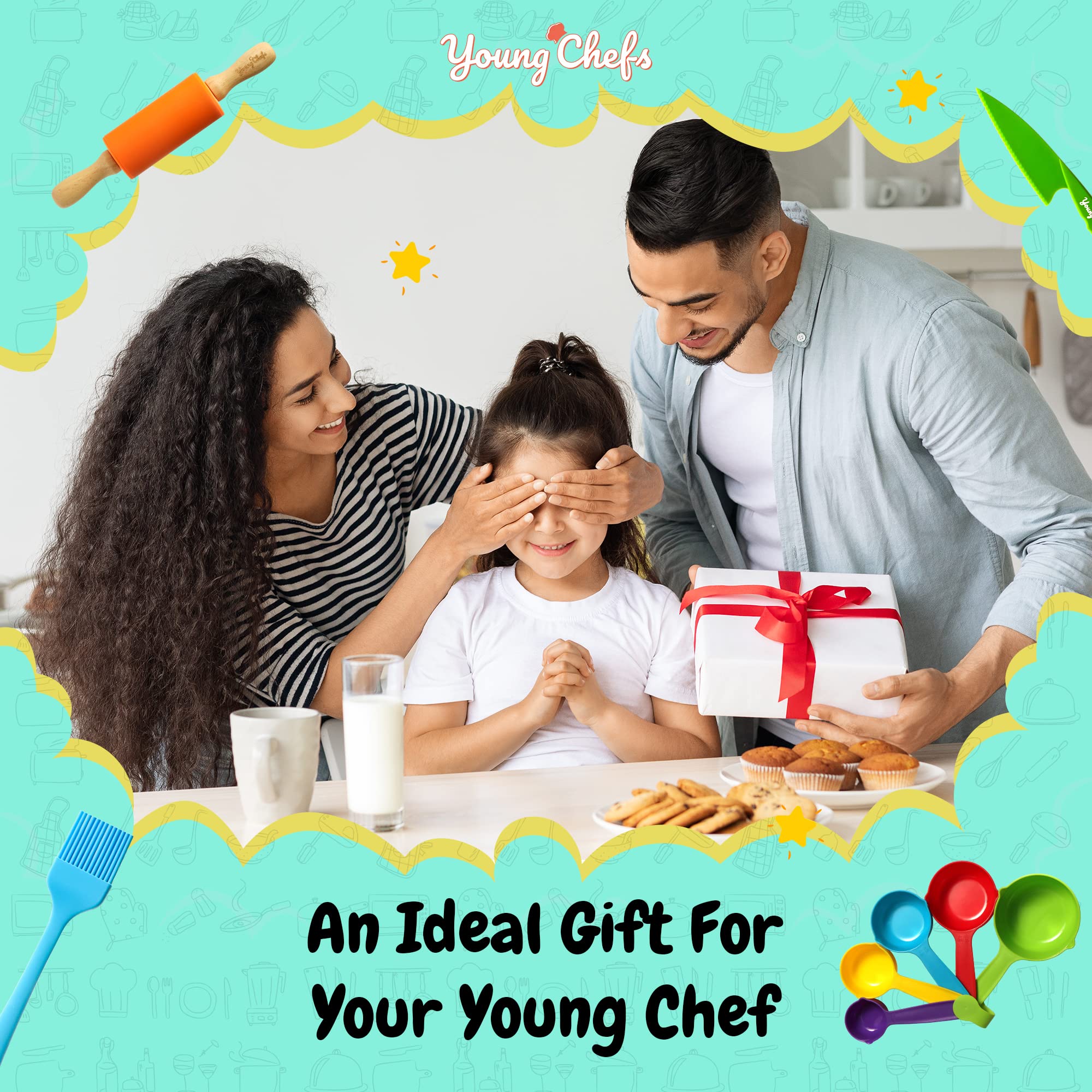 Culinary Couture set enables fun family baking sessions and shared learning.