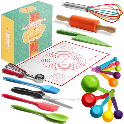 Culinary Couture Young Chefs packaging, ready for gifting and first kitchen adventures.