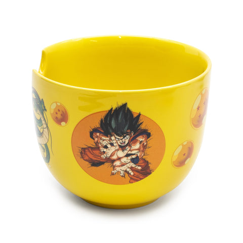 Culture Fly Dragon Ball Z spoon in yellow, pairs perfectly with the ramen bowl