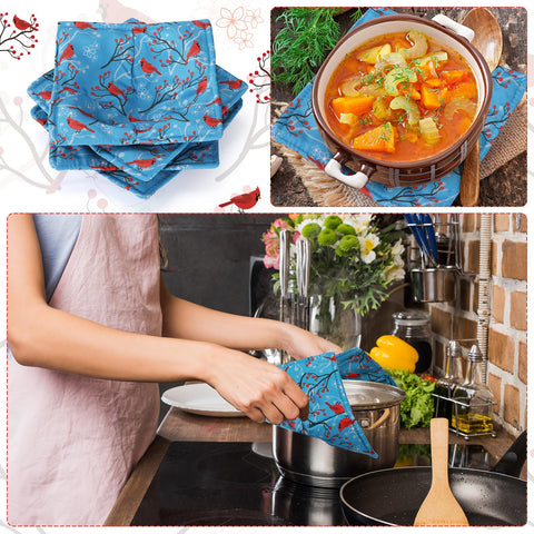 Cunhill cotton microwave bowl holders safely transfer hot bowls from microwave