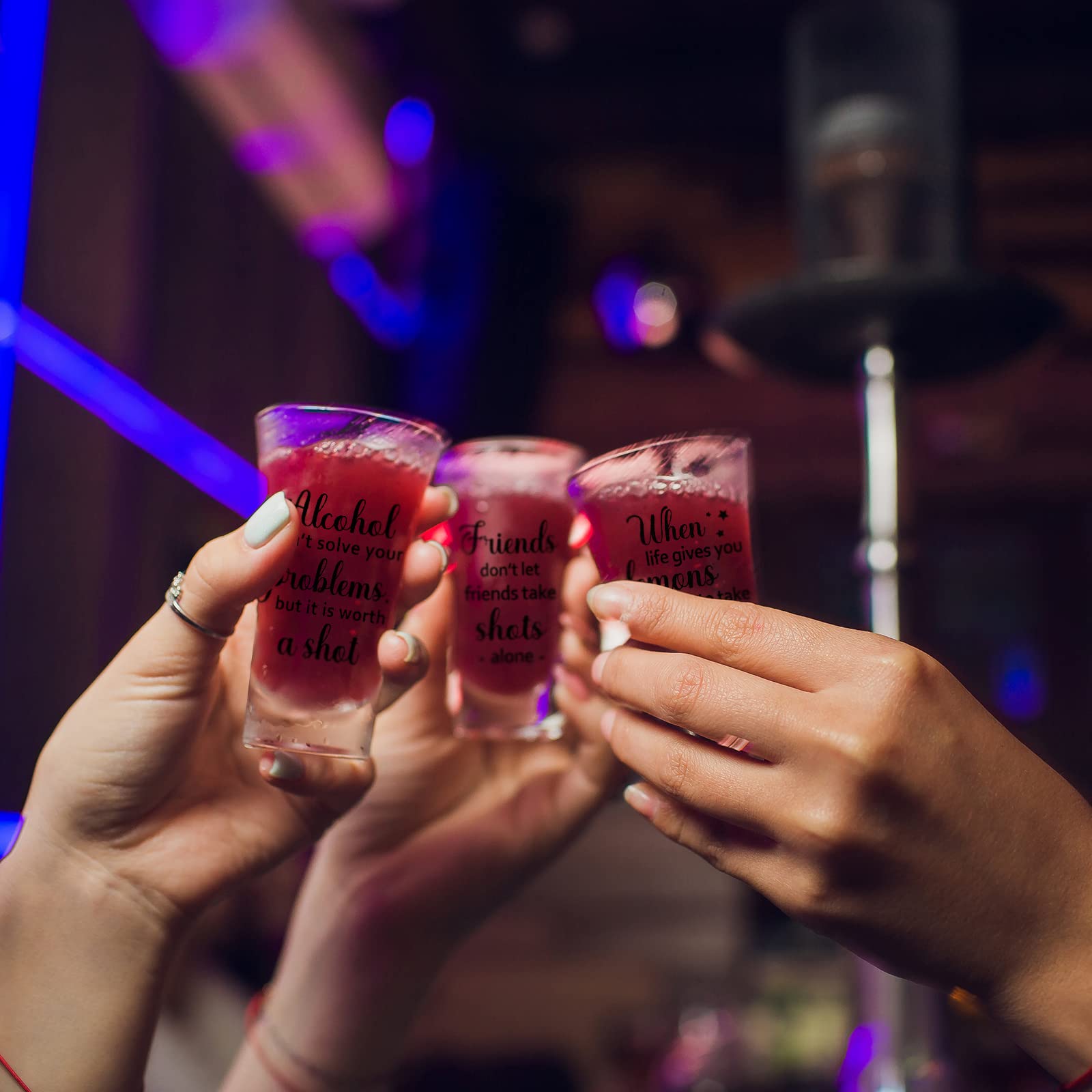 Cunhill party-friendly acrylic glasses for desserts and decor