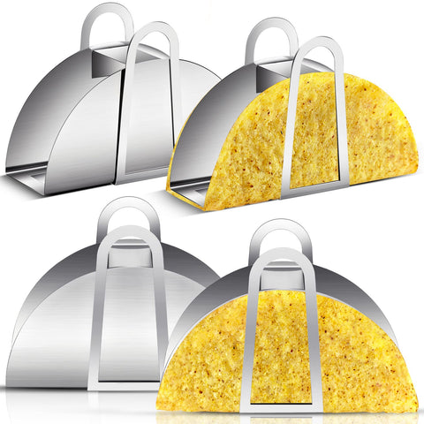 Cunhill taco shell mold set for durable, even-baking shells.