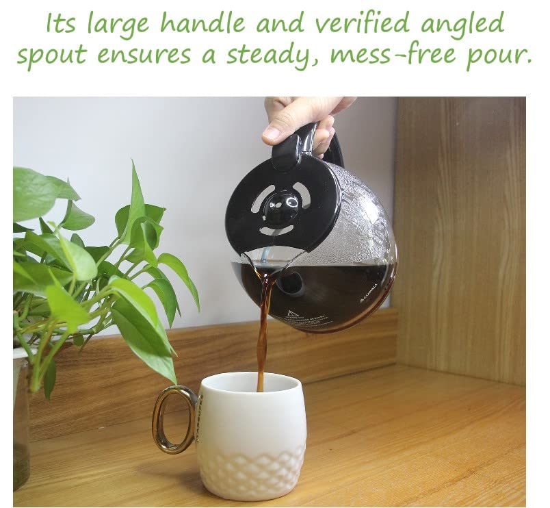 CUPALL carafe replacement supports consistent pour and reliability