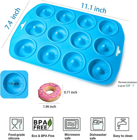 Cupidove mini donuts mold ideal for kid-friendly breakfasts and snacks.