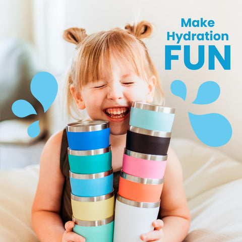 Cupkin lid with built-in tab supports hot sipping or spill-free transport.