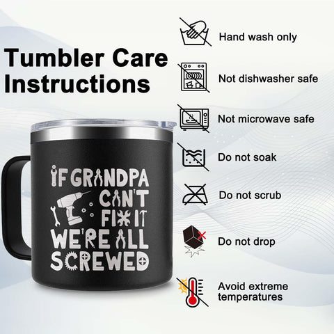 CUPLOOV Great gift idea for grandpa on Father's Day or holidays.