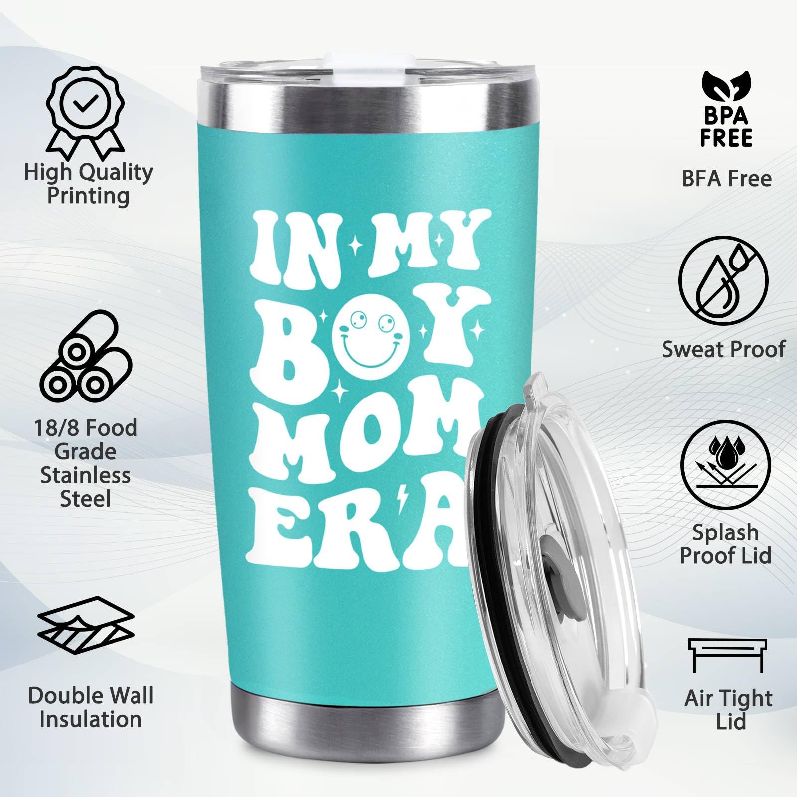 CUPLOOV 20oz tumbler fits car cup holders and bags