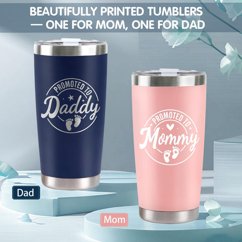 Cuploov Promoted to Daddy tumbler supports Dad's daily hydration and on-the-go routines.